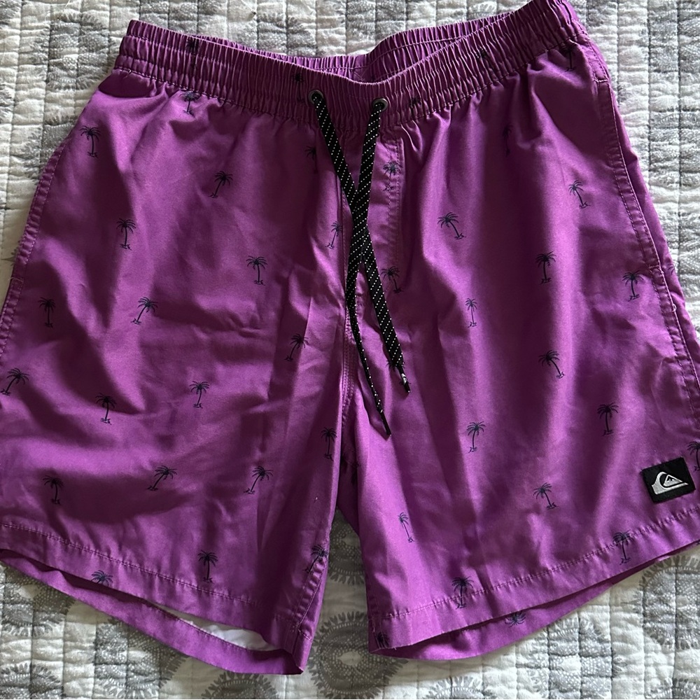 Quicksilver swim trunks, unlined